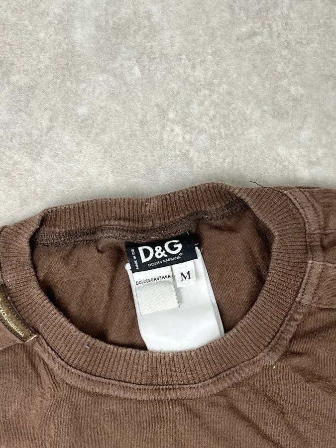 SS2003 Dolce & Gabbana Brown Combat Utility Longsleeve ywoUVlb 7