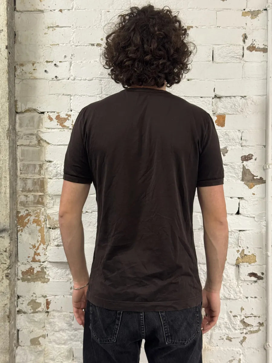 2010s Dolce & Gabbana Brown Royal Gun T-Shirt ihITwze 3