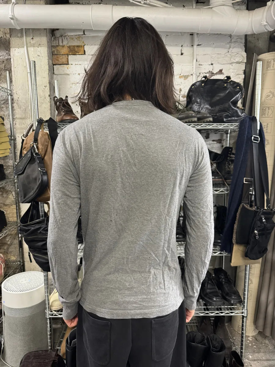 2010s Dolce & Gabbana Catholic Grey Distressed Longsleeves RiYJTib 2