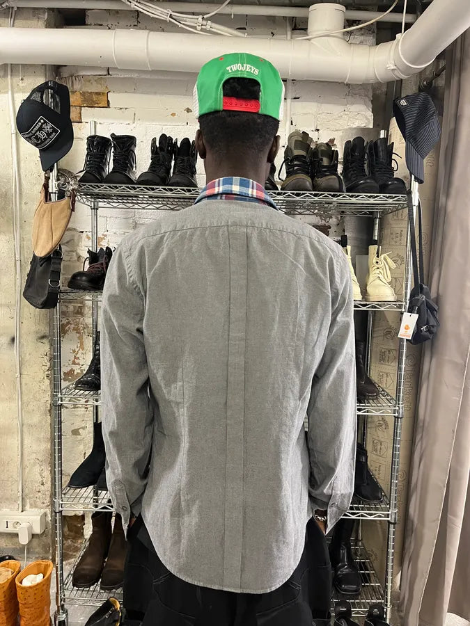 2010s Dolce & Gabbana Checkered Grey Shirt ewrFaIC 2