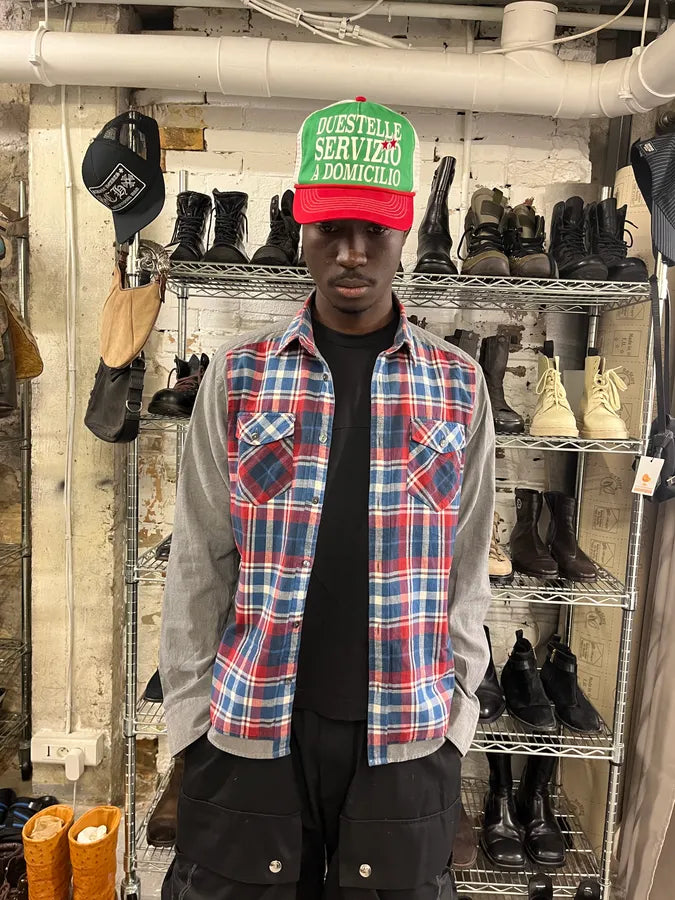 2010s Dolce & Gabbana Checkered Grey Shirt ewrFaIC 1