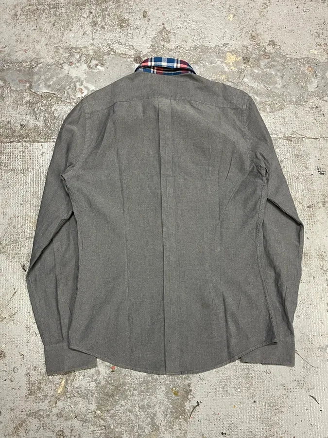 2010s Dolce & Gabbana Checkered Grey Shirt ewrFaIC 5