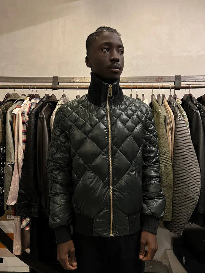 2010s Dolce & Gabbana Dark Green Extra Puffer Jacket ksQbDuP 1