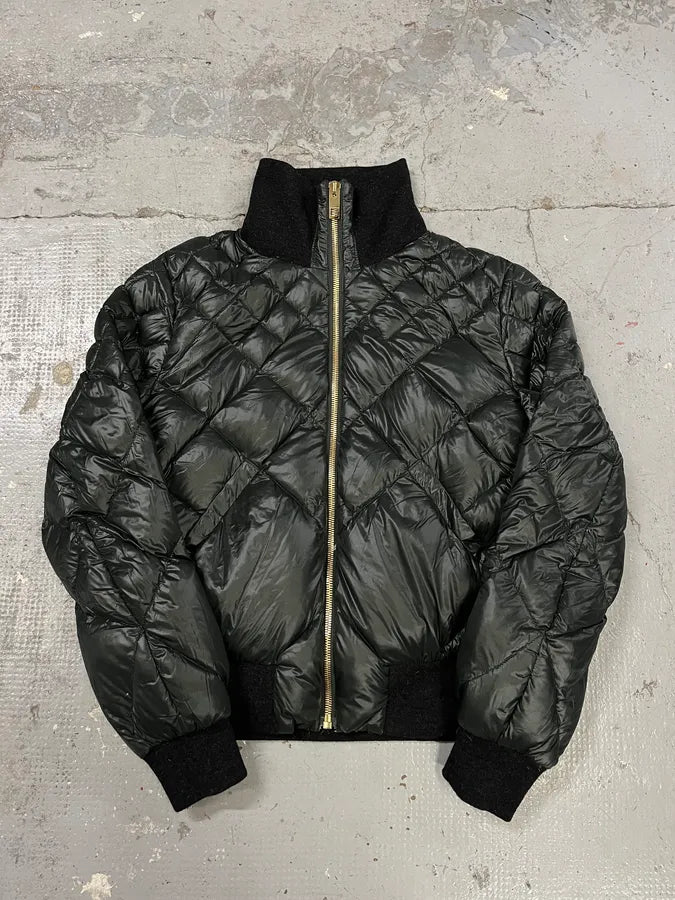 2010s Dolce & Gabbana Dark Green Extra Puffer Jacket ksQbDuP 2