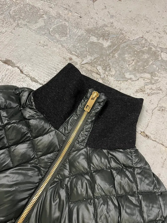 2010s Dolce & Gabbana Dark Green Extra Puffer Jacket ksQbDuP 4