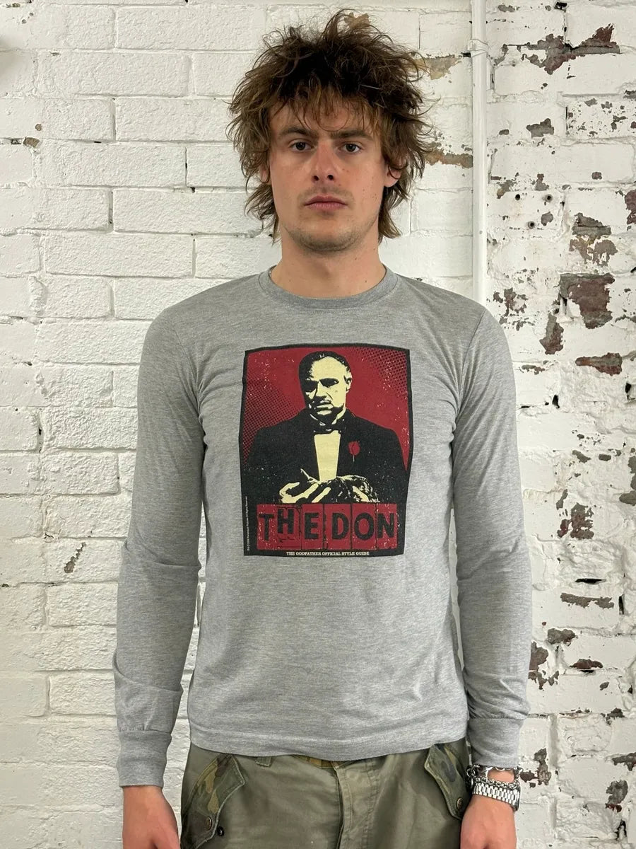 2010s Dolce & Gabbana Don Corleone Grey Longsleeve CYVJcTZ 1