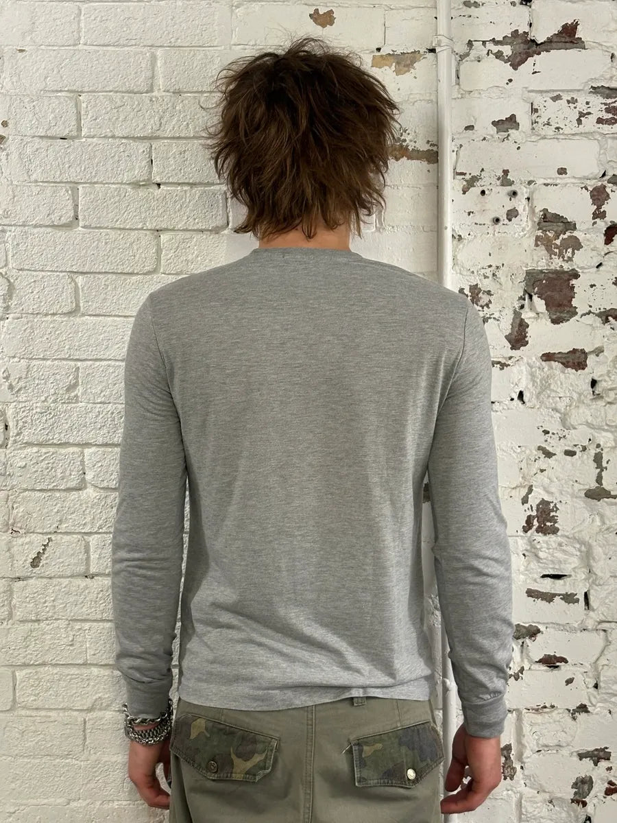 2010s Dolce & Gabbana Don Corleone Grey Longsleeve CYVJcTZ 2