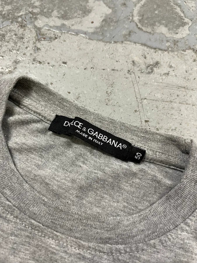 2010s Dolce & Gabbana Don Corleone Grey Longsleeve CYVJcTZ 7