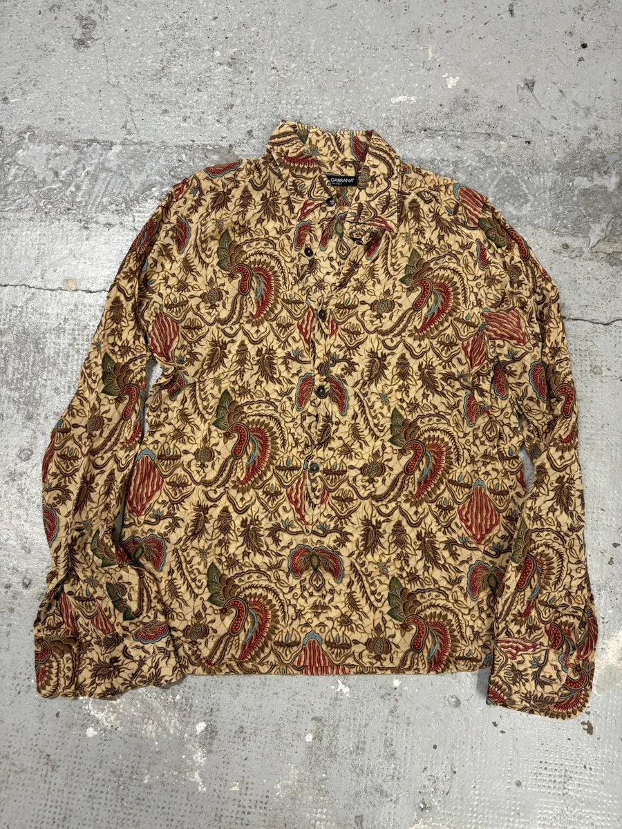 2010s Dolce & Gabbana Dragon World Evasive Henley Shirt mMdqLeT 5