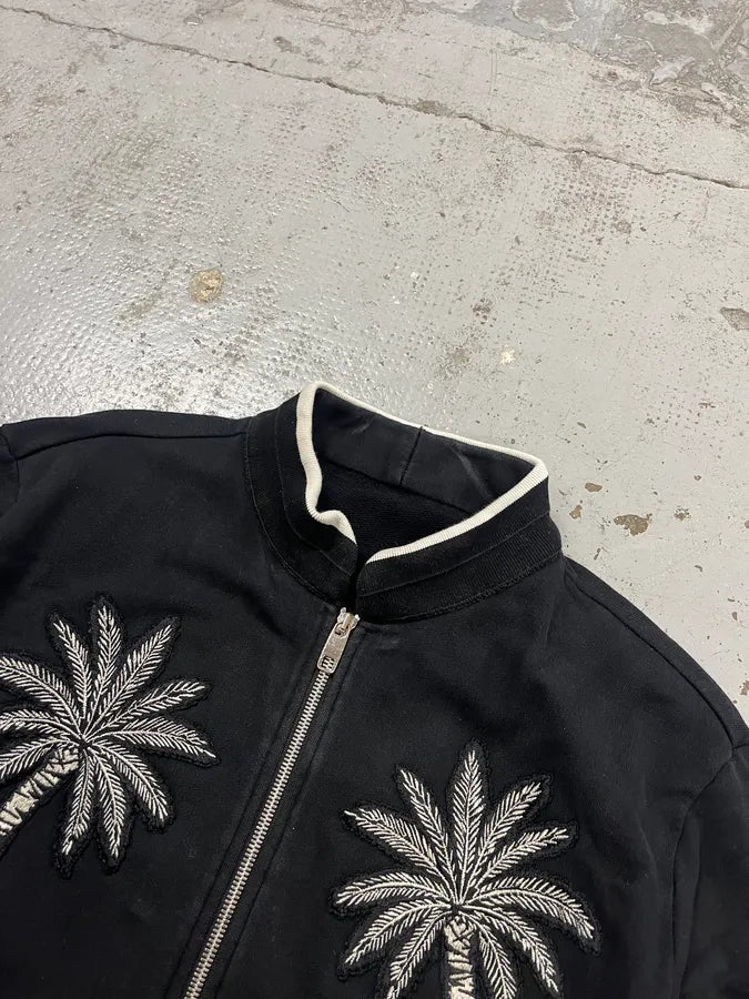 2010s Dolce & Gabbana Embroidered Palm Black Jacket kHfdslz 4