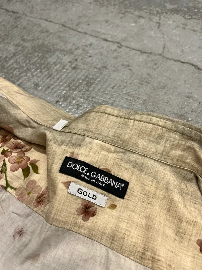 2010s Dolce & Gabbana Floral Print Fantasy Shirt UkLSlBV 8