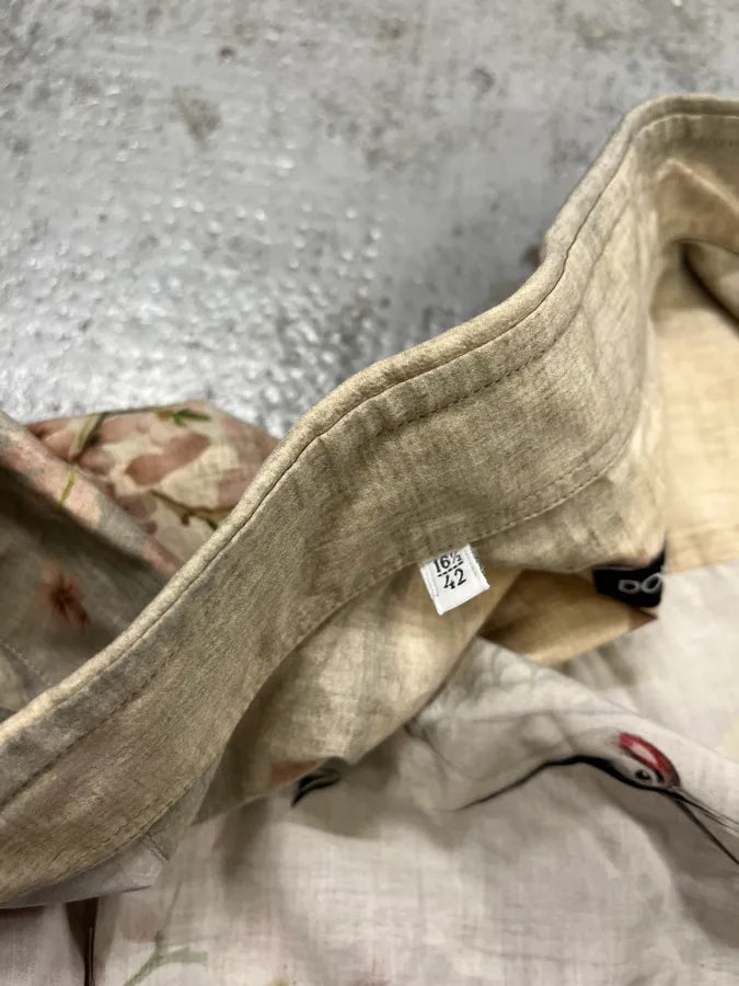 2010s Dolce & Gabbana Floral Print Fantasy Shirt UkLSlBV 9