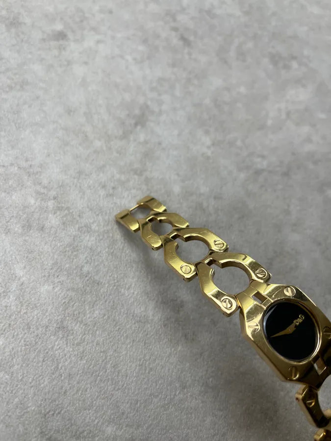 2010s Dolce & Gabbana Gold Metal Link Watch xiZJeWH 4