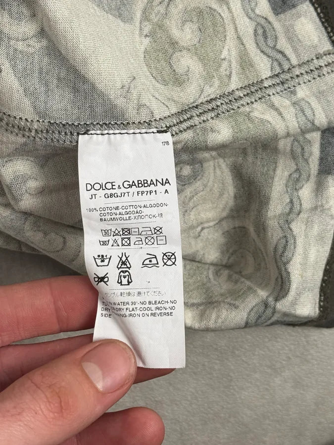 2010s Dolce & Gabbana Green Fantasy World Henley Longsleeve UMOLNFa 11