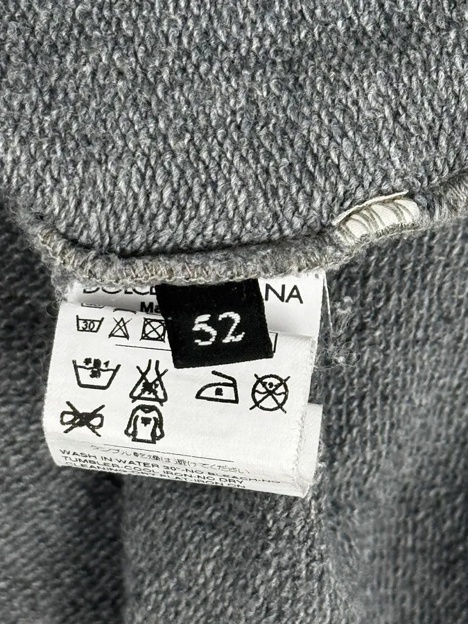 AW2011 Dolce & Gabbana Grey Cotton & Wool Coca-Cola Hoodie Sweater FbhKBqm 10