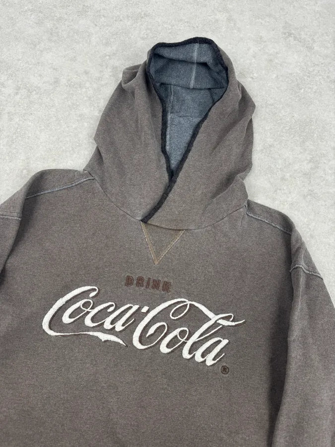AW2011 Dolce & Gabbana Grey Cotton & Wool Coca-Cola Hoodie Sweater FbhKBqm 4