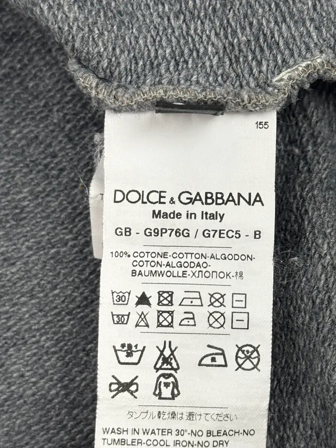 AW2011 Dolce & Gabbana Grey Cotton & Wool Coca-Cola Hoodie Sweater FbhKBqm 11