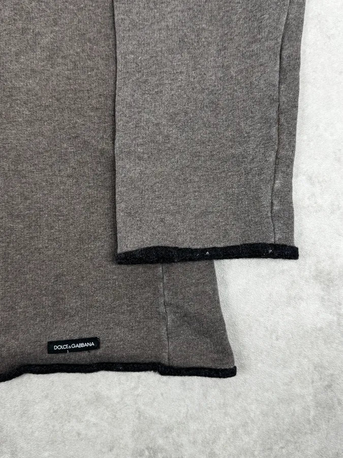 AW2011 Dolce & Gabbana Grey Cotton & Wool Coca-Cola Hoodie Sweater FbhKBqm 8