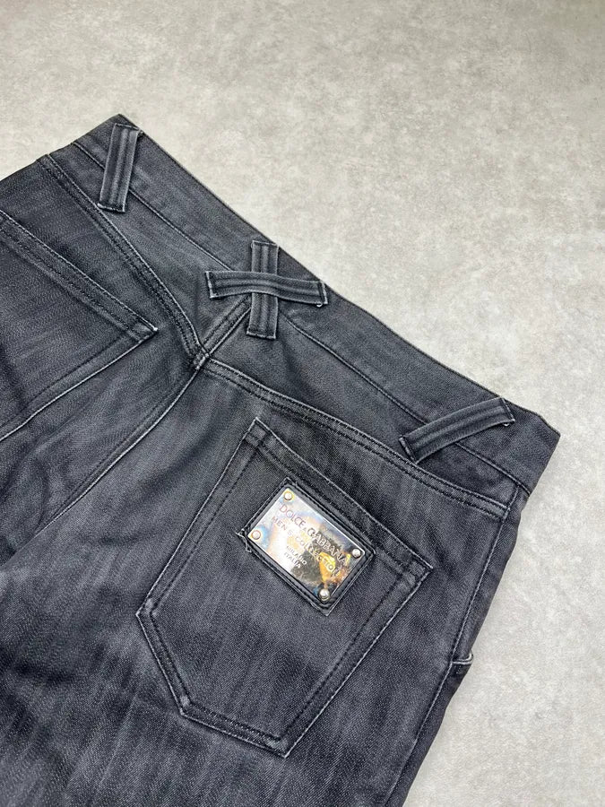 2010s Dolce & Gabbana Grey Denim Jeans OzmlxJY 8