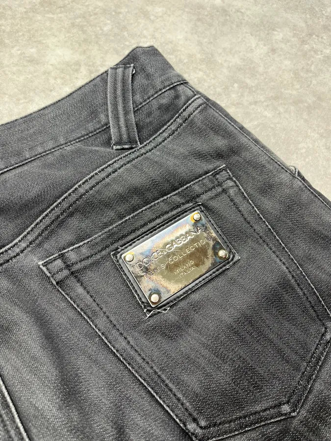 2010s Dolce & Gabbana Grey Denim Jeans OzmlxJY 9