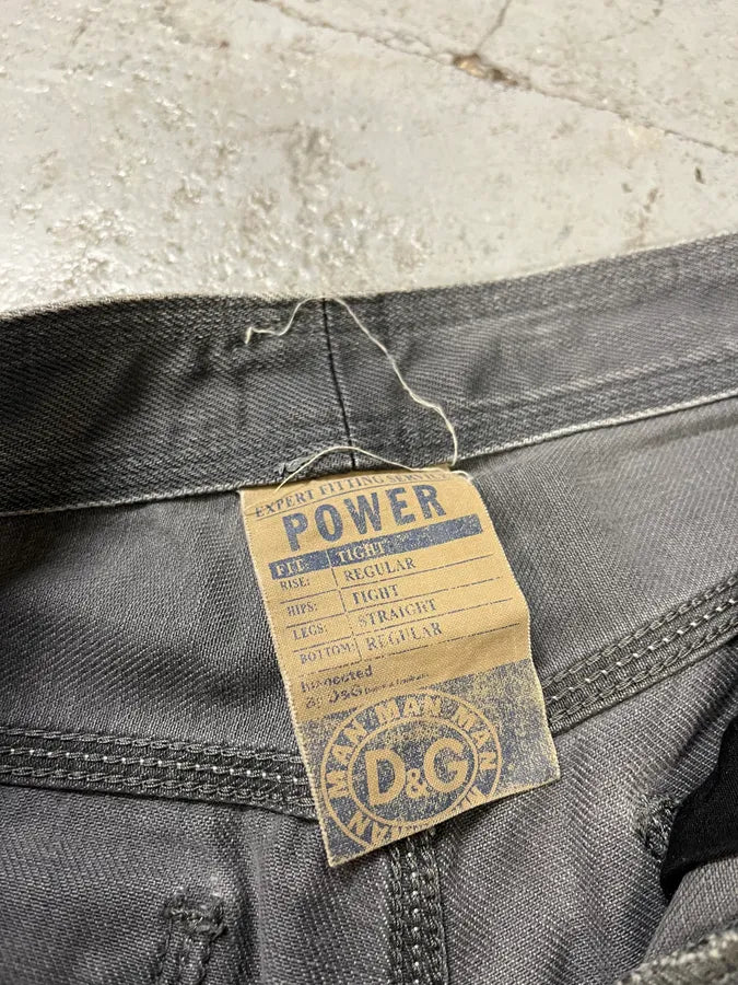 2010s Dolce & Gabbana Grey Denim Jeans yjCIbtr 10