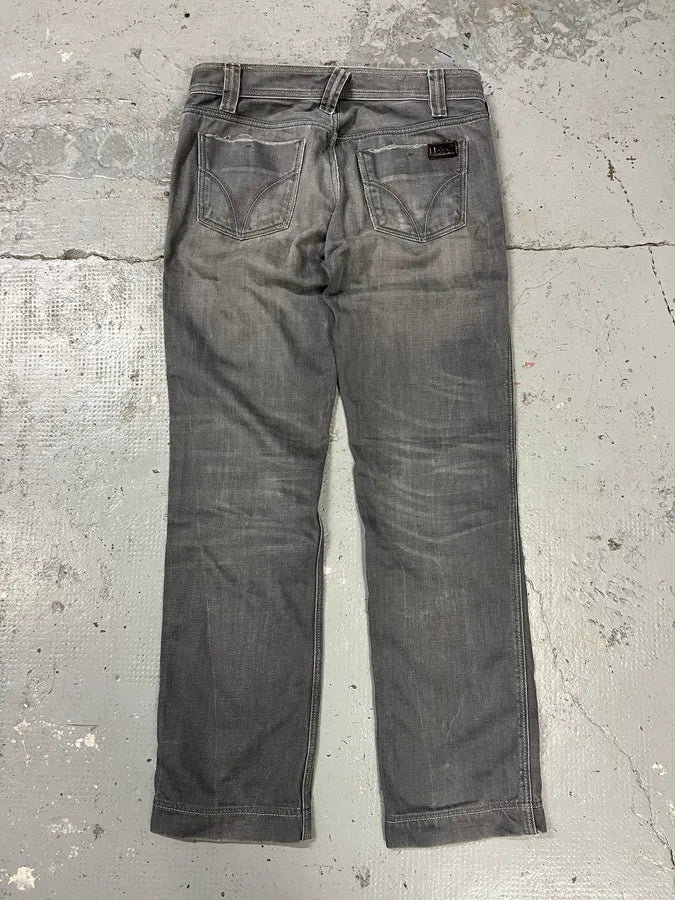 2010s Dolce & Gabbana Grey Denim Jeans yjCIbtr 6