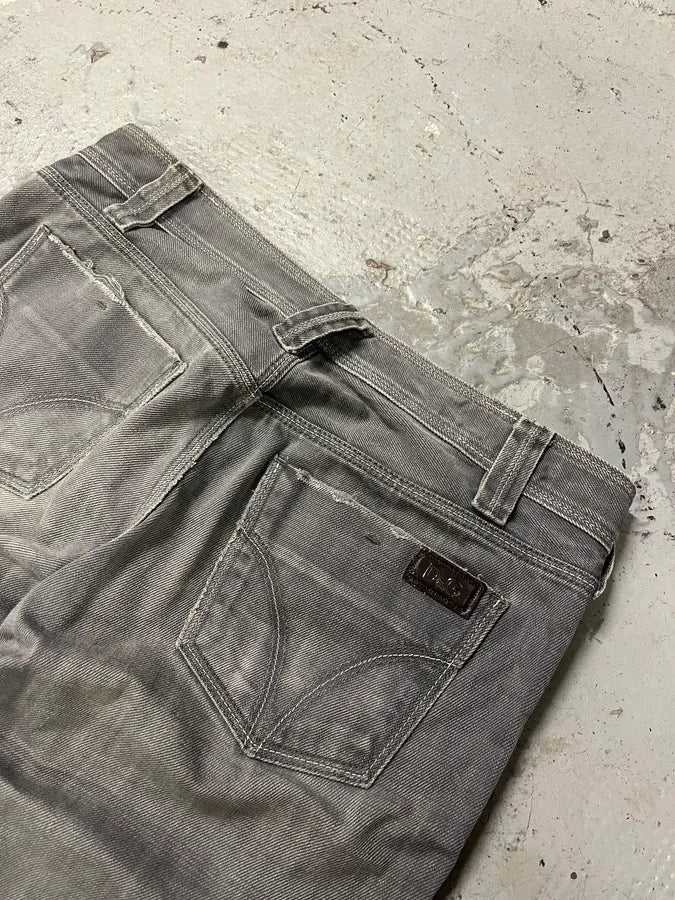 2010s Dolce & Gabbana Grey Denim Jeans yjCIbtr 7