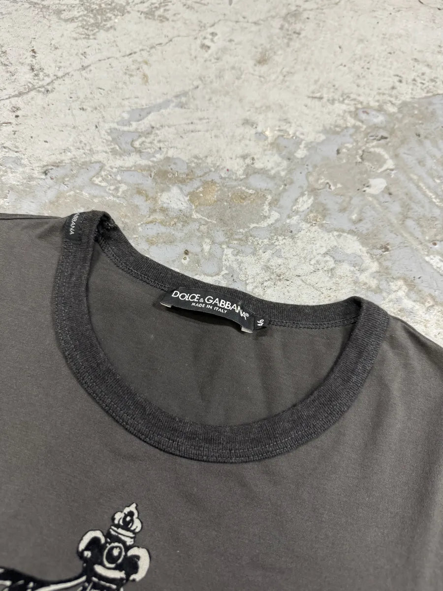 2010s Dolce & Gabbana Grey Gun T-Shirt UcJqASQ 5
