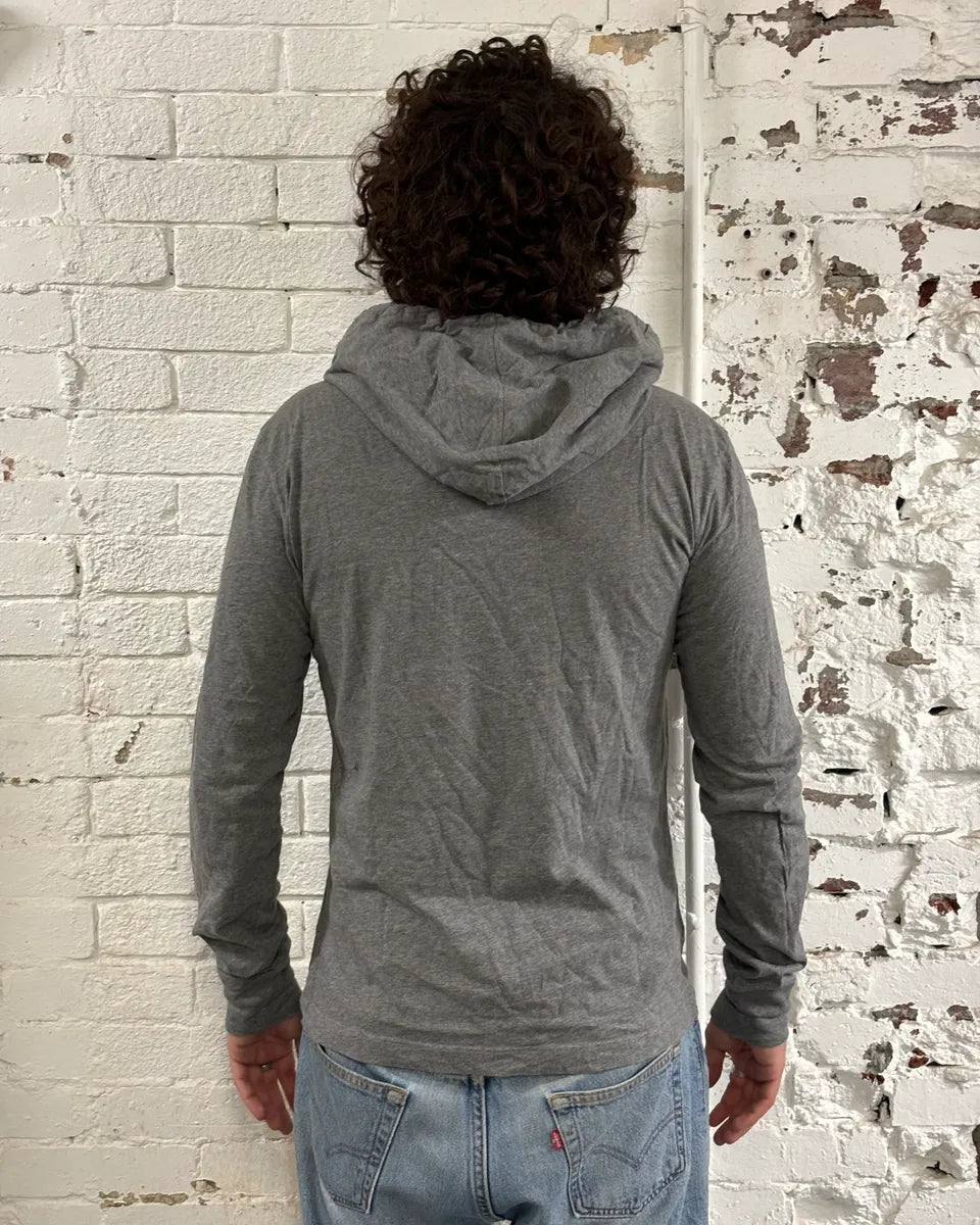 2010s Dolce & Gabbana Grey Muhammad Ali Graphic Hoodie T-Shirt ypdvjwH 2