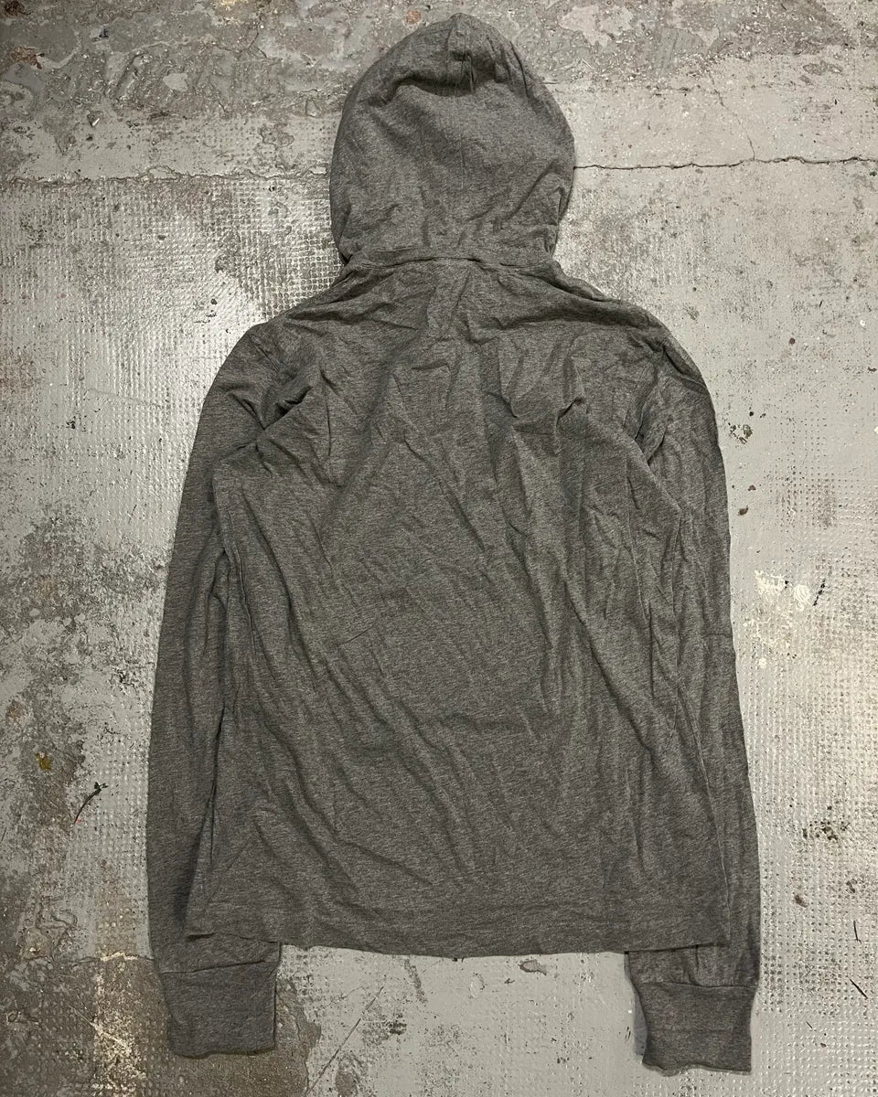 2010s Dolce & Gabbana Grey Muhammad Ali Graphic Hoodie T-Shirt ypdvjwH 7