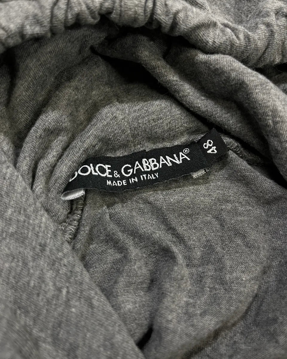 2010s Dolce & Gabbana Grey Muhammad Ali Graphic Hoodie T-Shirt ypdvjwH 8