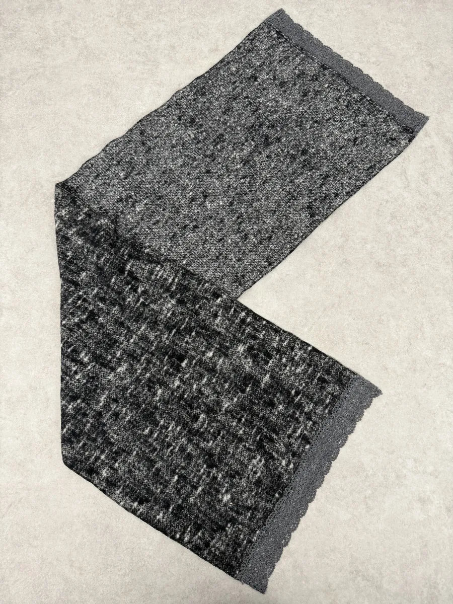 2010s Dolce & Gabbana Grey Reversible Scarf VSGSowg 2