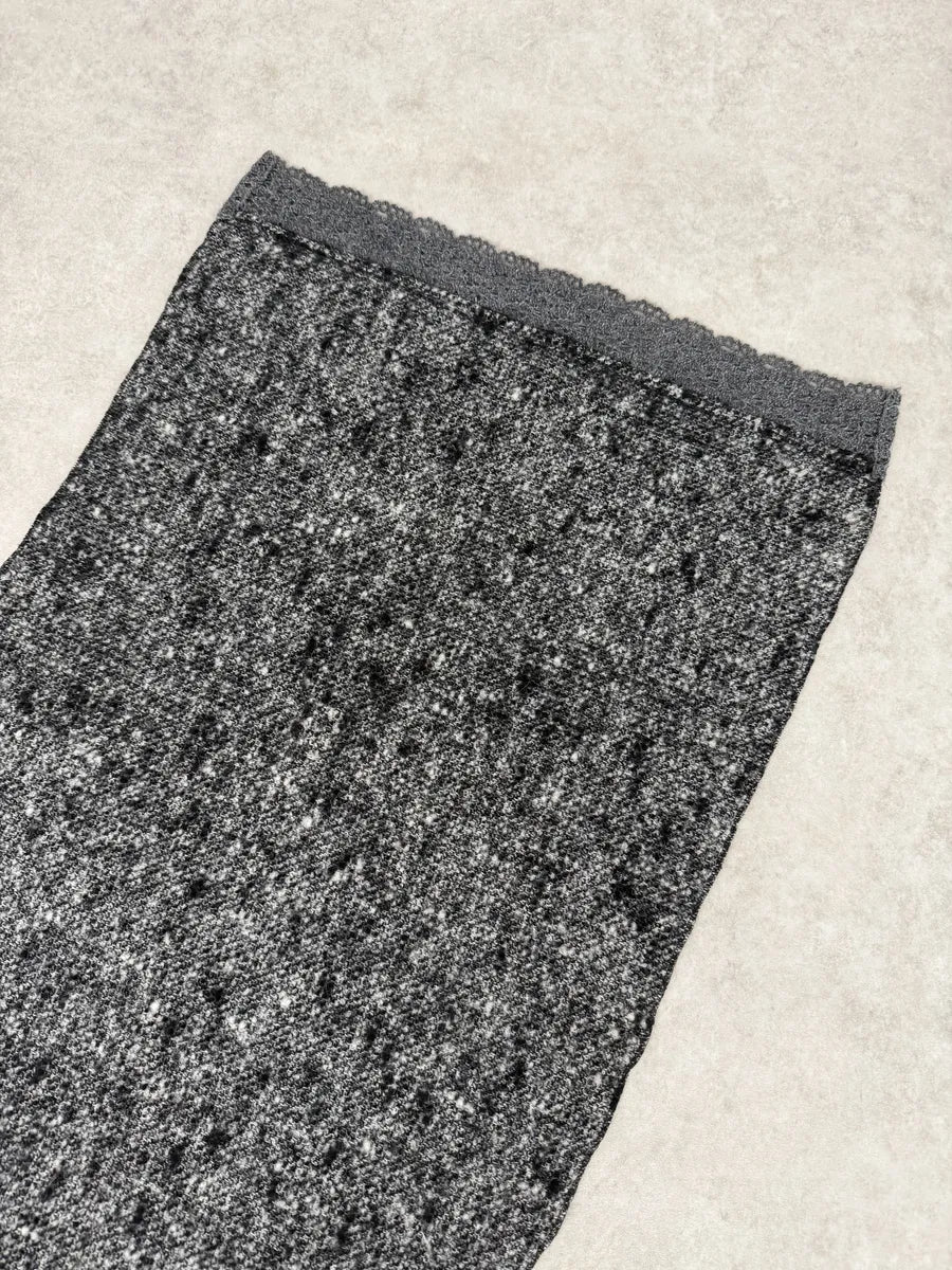 2010s Dolce & Gabbana Grey Reversible Scarf VSGSowg 3