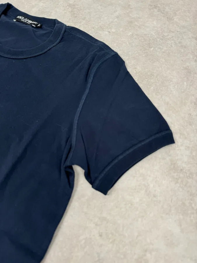 2010s Dolce & Gabbana Gun Navy T-Shirt StrRpAN 5