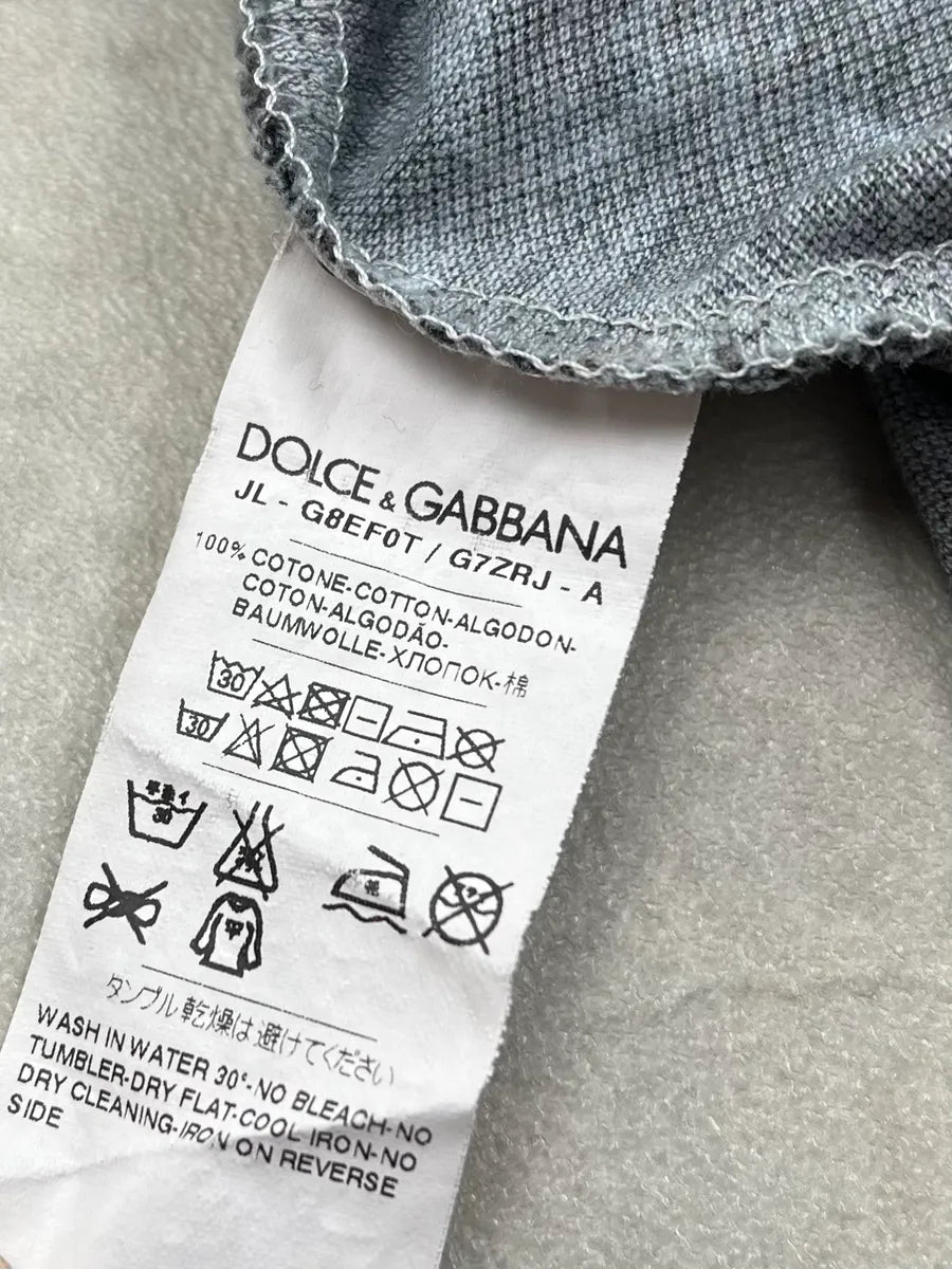 2010s Dolce & Gabbana Heraldic Knight Black Polo gHWXsLs 8