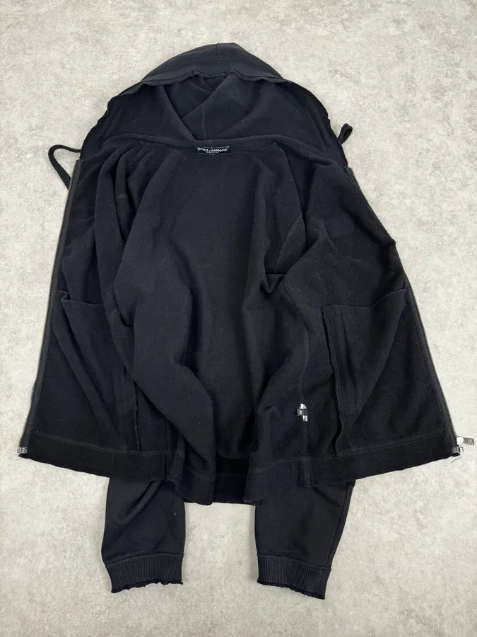 2010s Dolce & Gabbana Navy Premium Zip-up Hoodie JRuwDvT 6