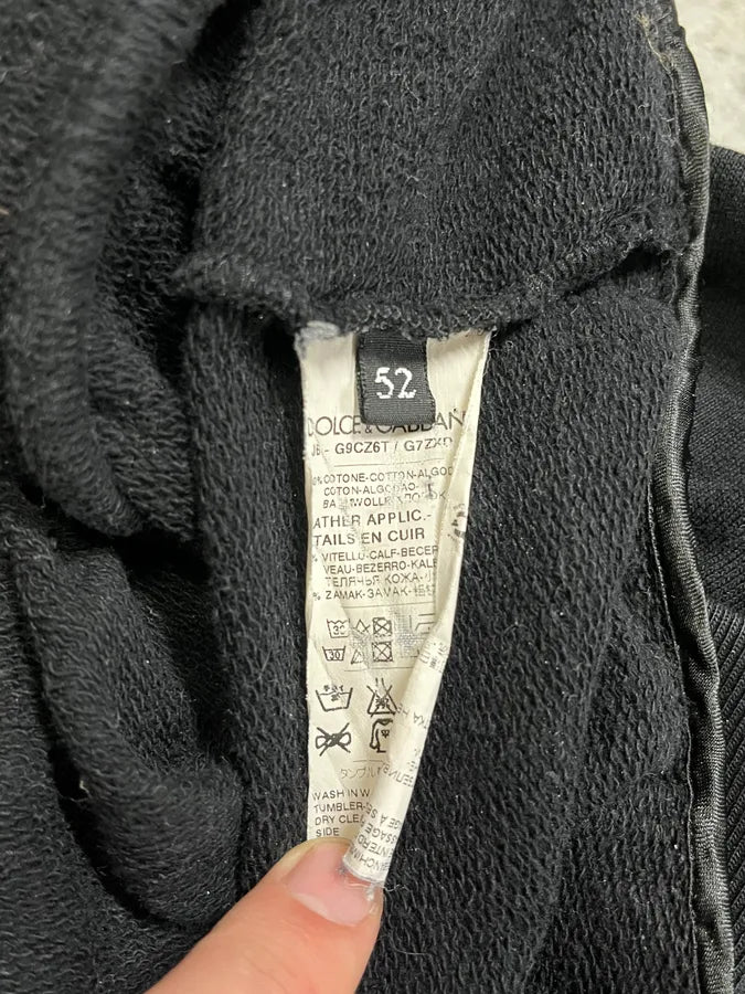 2010s Dolce & Gabbana Black Zip-up Hoodie zYExwBS 8