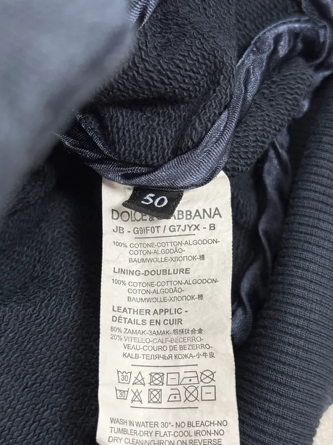 2010s Dolce & Gabbana Navy Zip-up Hoodie IXcnEjD 10