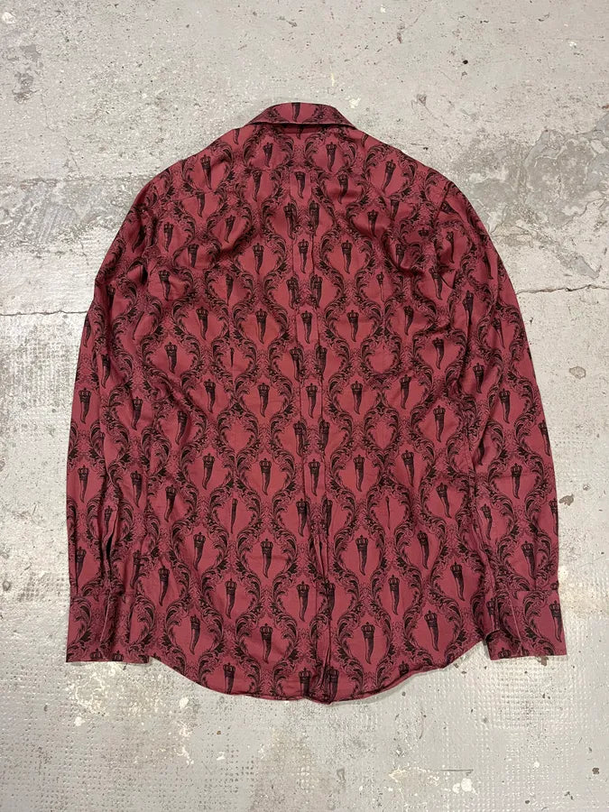 2010s Dolce & Gabbana Red & Black Devil Shirt PsTXEsG 6