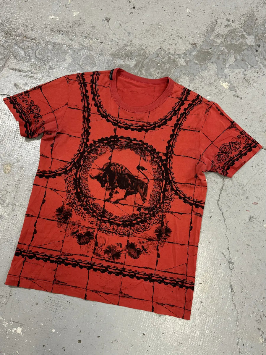 SS2015 Dolce & Gabbana Red Bull Corrida T-Shirt ydRXzDg 7