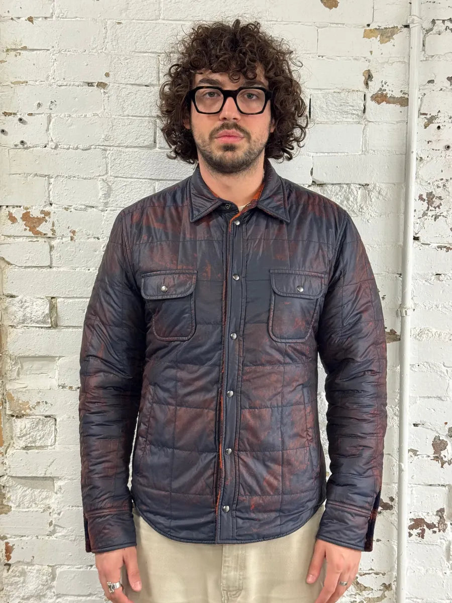 2010s Dolce & Gabbana Reversible Orange & Black Tartan Jacket JaeFSRO 2