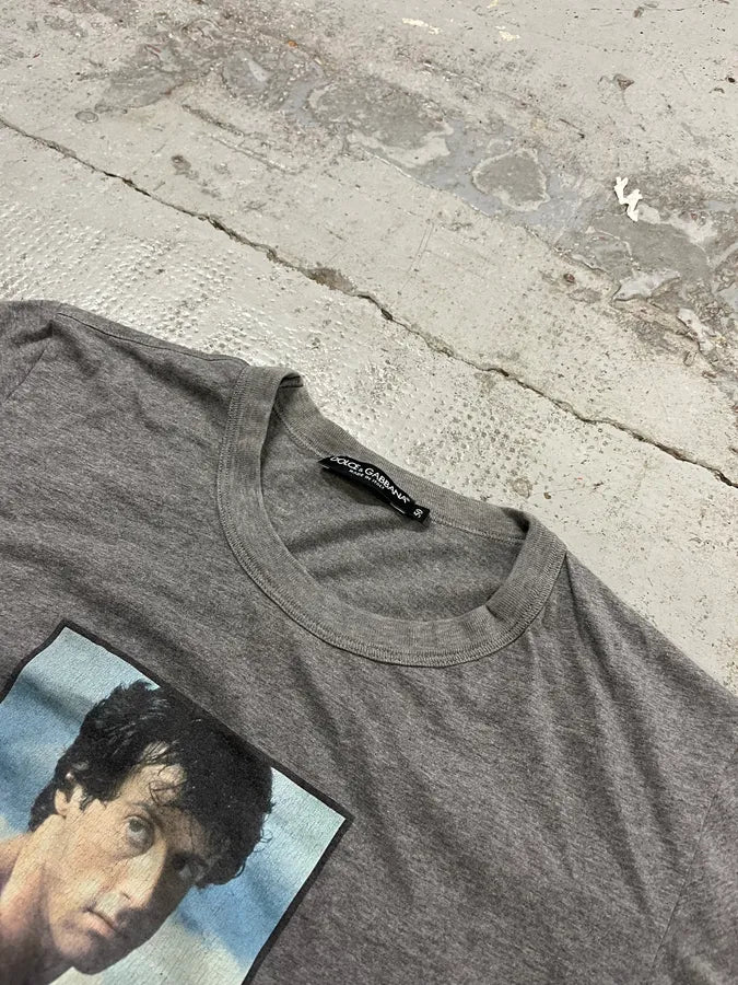 2010s Dolce & Gabbana Rocky Grey T-Shirt mGyRvhv 3