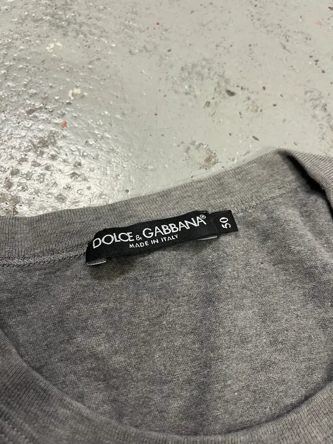 2010s Dolce & Gabbana Rocky Grey T-Shirt mGyRvhv 6