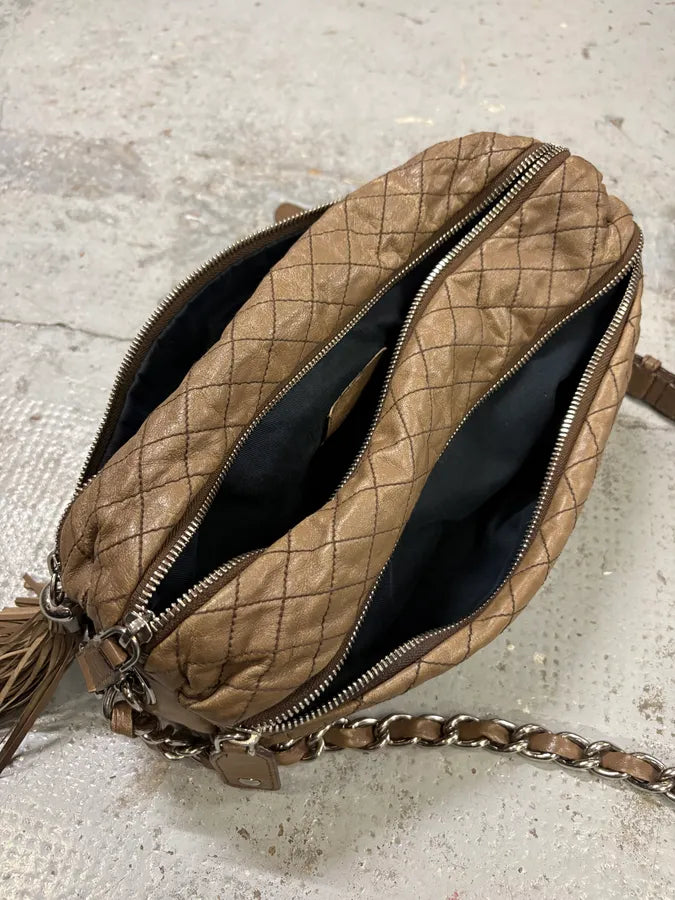 2010s Dolce & Gabbana Timeless Lily Brown Leather Bag RZBiCne 10