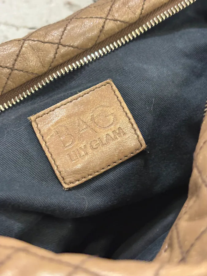 2010s Dolce & Gabbana Timeless Lily Brown Leather Bag RZBiCne 11