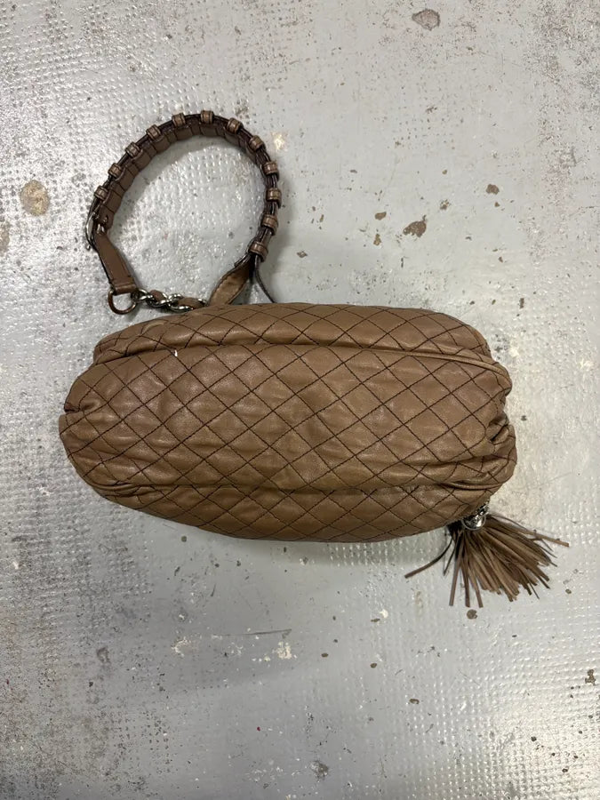 2010s Dolce & Gabbana Timeless Lily Brown Leather Bag RZBiCne 6