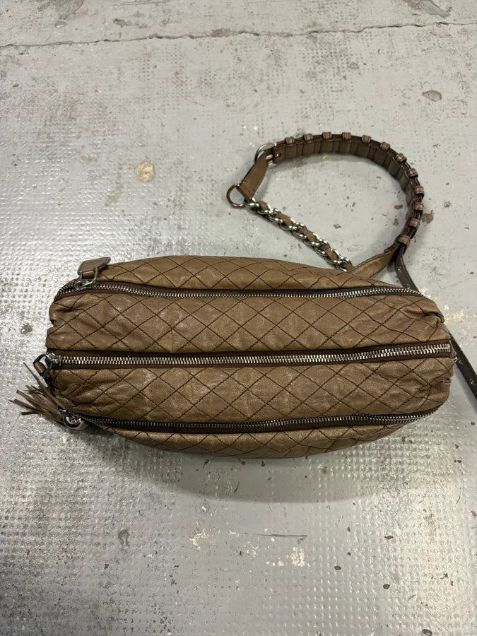 2010s Dolce & Gabbana Timeless Lily Brown Leather Bag RZBiCne 7