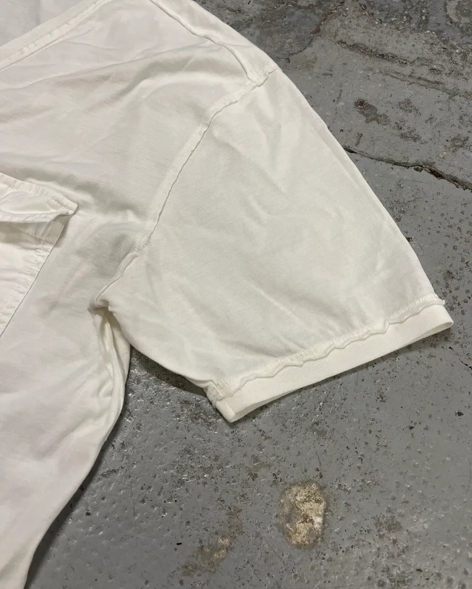 2010s Dolce & Gabbana White V-Neck T-Shirt qPLuolR 5