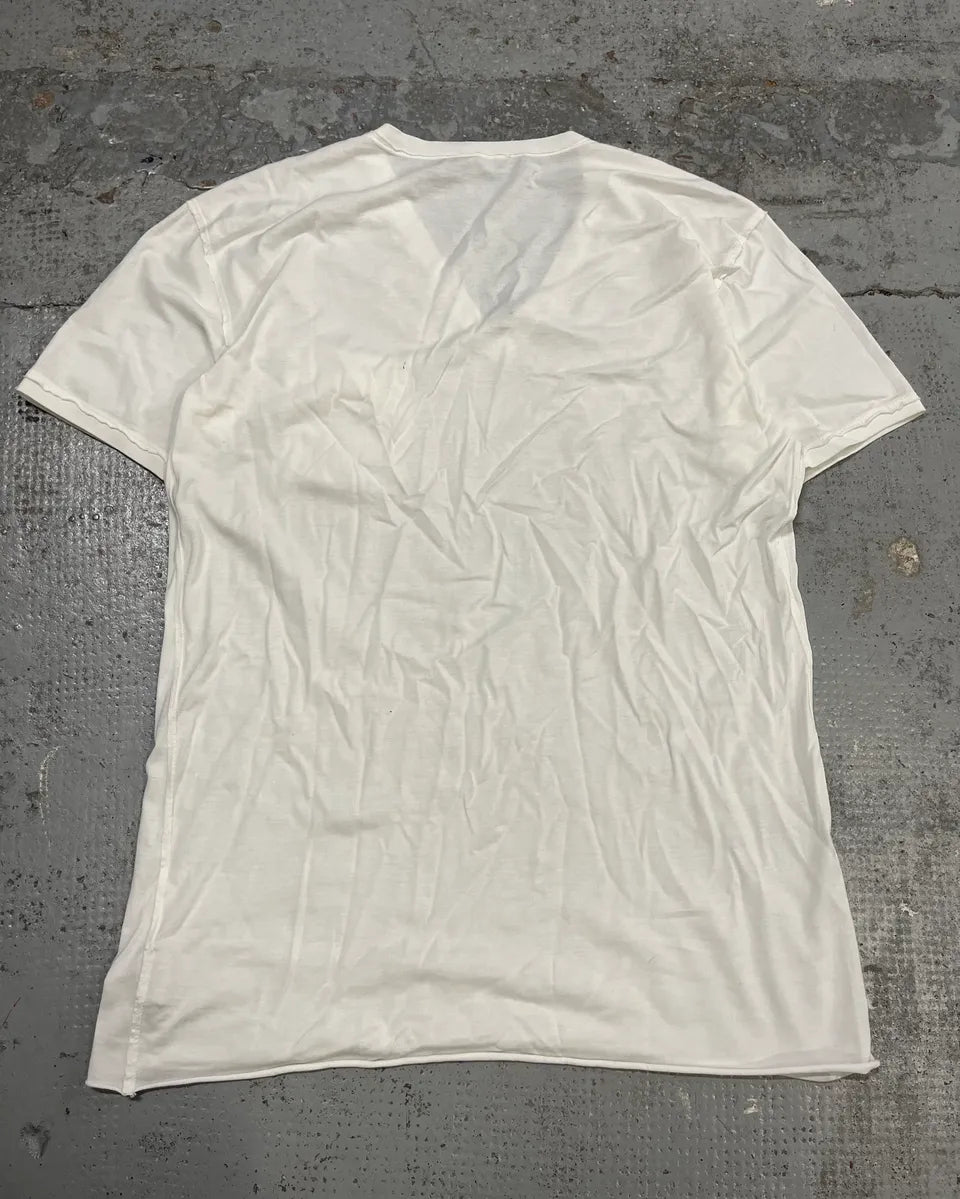 2010s Dolce & Gabbana White V-Neck T-Shirt qPLuolR 6