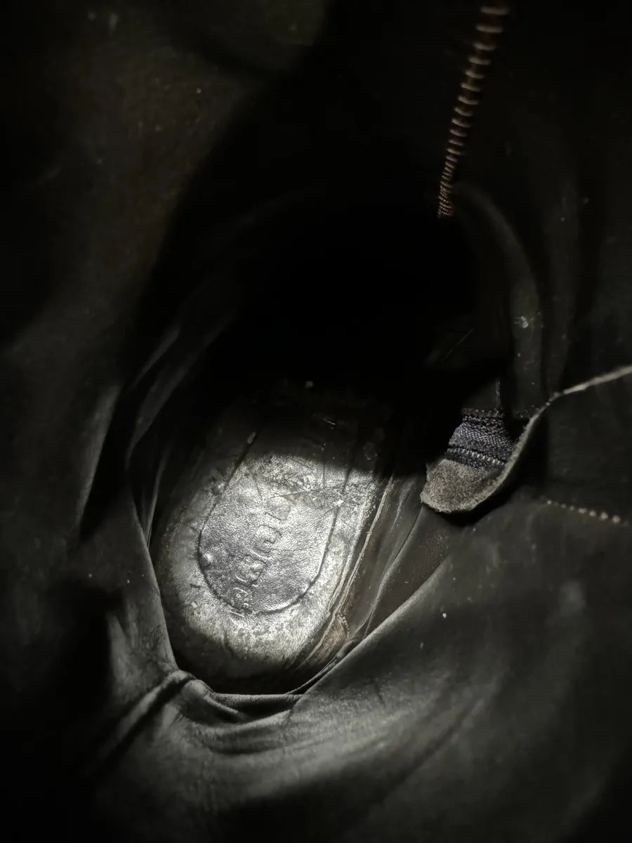 2010s DSquared2 Black Ankle Leather Boots zZajQrf 6